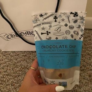 Chrome heart crunchy cookies